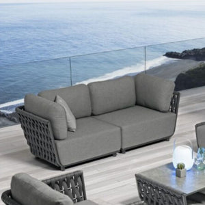Lawson 2 Seater Outdoor Rope Lounge